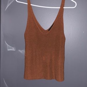Knitted tank top